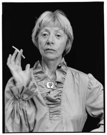 Elaine de Kooning photograph by Timothy Greenfield Sanders