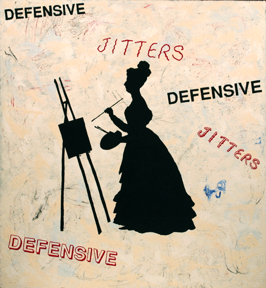 Jane Hammond, Untitled (141,257), 1989; Oil on linen; National Museum of Women in the Arts, Gift of Greg Kucera and Larry Yocum