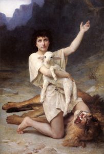 Elizabeth Jane Gardner Bouguereau, The Shepherd David, ca. 1895; Gift of Wallace and Wilhelmina Holladay