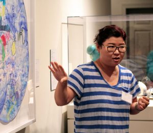 Jiha Moon at NMWA; Photo credit: Laura Hoffman