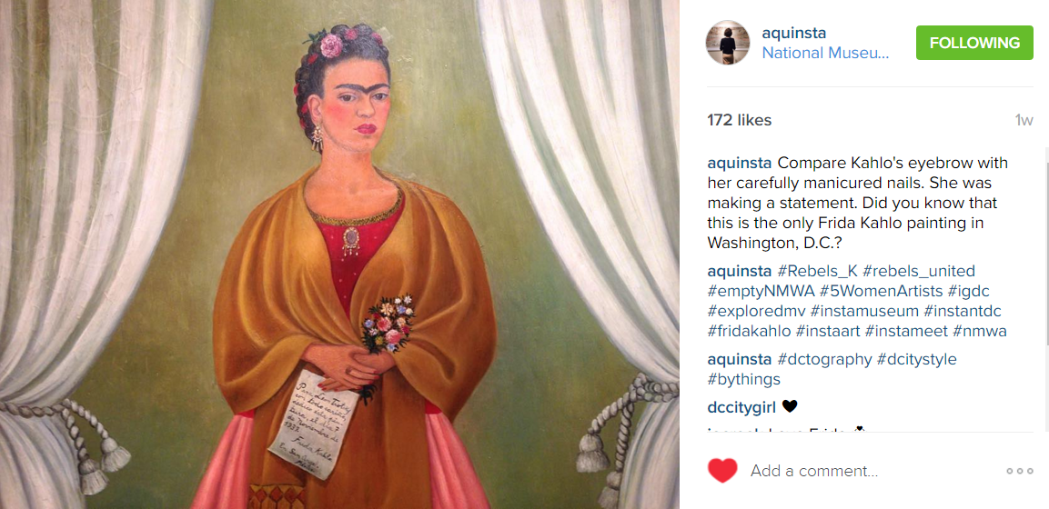 2016-03-21 16_54_41-Alana Quinn on Instagram_ “Compare Kahlo's eyebrow with her carefully manicured
