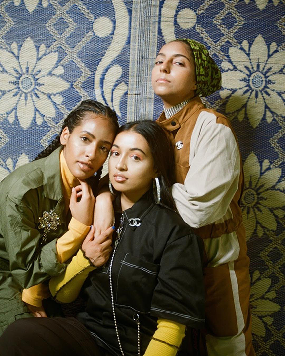 Muslim Sisterhood co-founders Lamisa Khan, Zeinab Saleh, and Sara Gulamali; Photo courtesy of Muslim Sisterhood