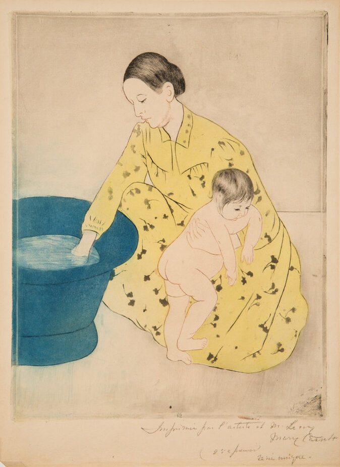 mary cassatt mother and child 1890