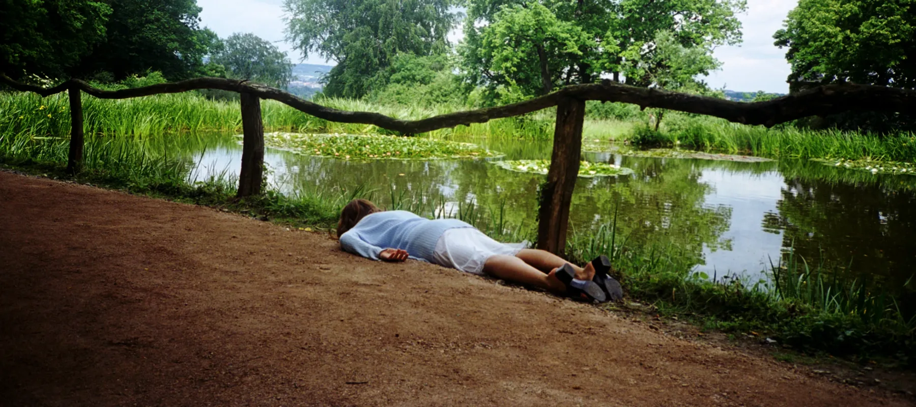 Janaina Tschäpe, Weimar, from <i>100 Little Deaths</i>, 1998; Chromogenic color print, 31 x 47 in.; NMWA, Gift of Heather and Tony Podesta Collection; © Janaina Tschäpe; Image courtesy of Janaina Tschäpe studio