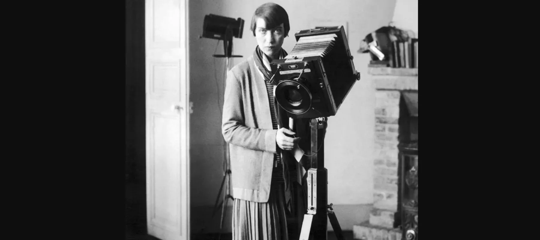 Berenice Abbott, ca. 1930s; Photographer unknown