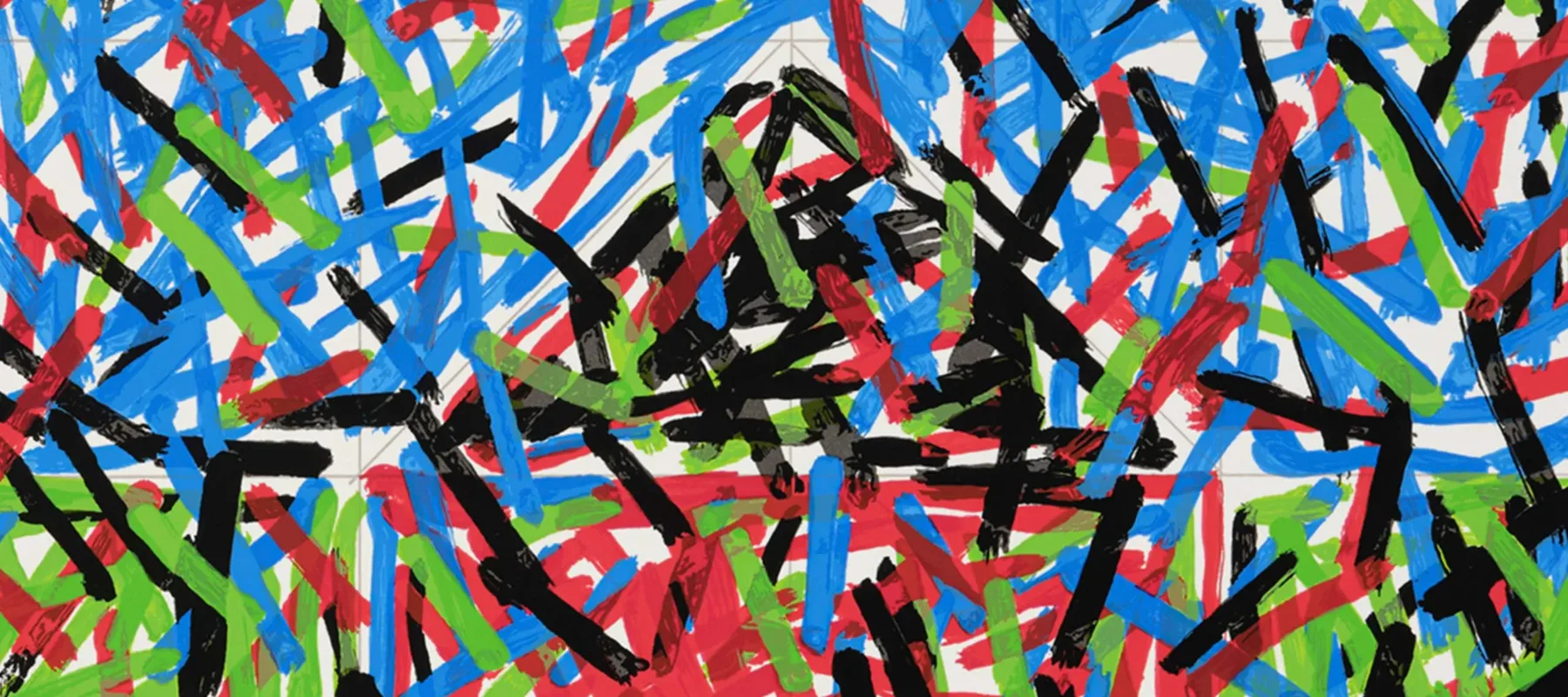 Jennifer Bartlett, <i>House</i>, 2003; Screenprint, ed. PP 2/4, 14 x 14 in.; Collection of Jordan D. Schnitzer; Photo by Aaron Wessling Photography; Jennifer Bartlett; Courtesy Marianne Boesky Gallery, New York and Aspen, Paula Cooper Gallery, New York, and The Jennifer Bartlett 2013 Trust