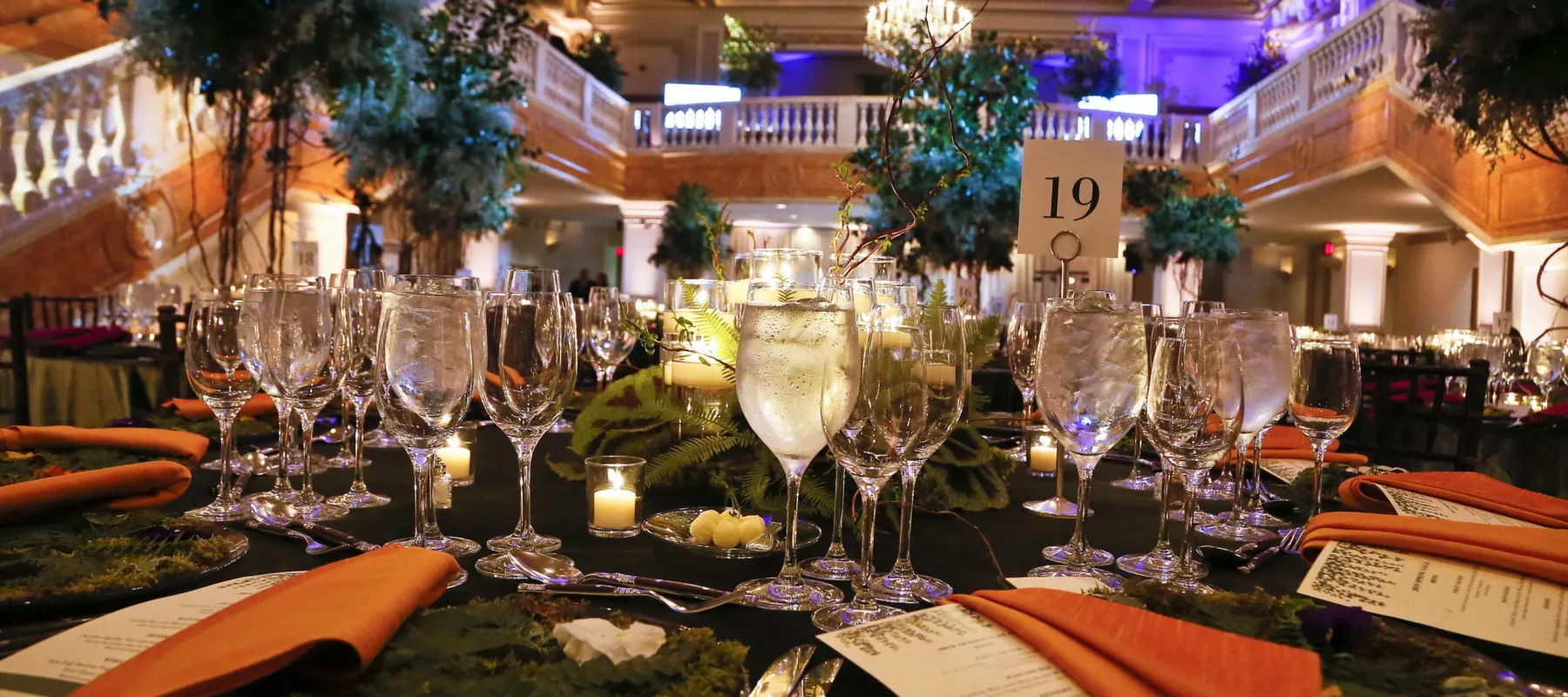 Formal table setting