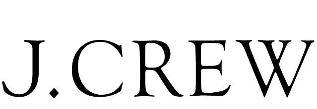 A logo of black, all-capital 'J.Crew' text on white.