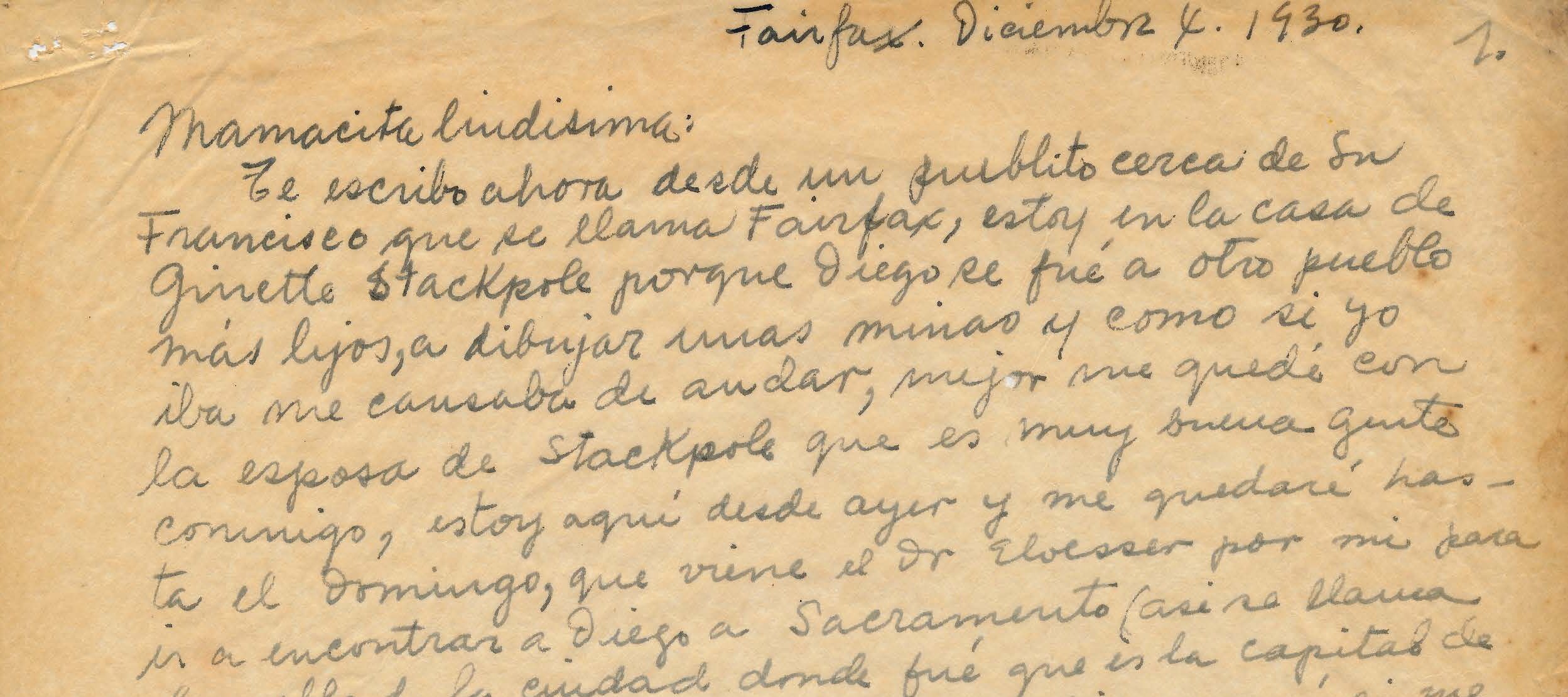 Handwritten letter on thin, yellowed paper.