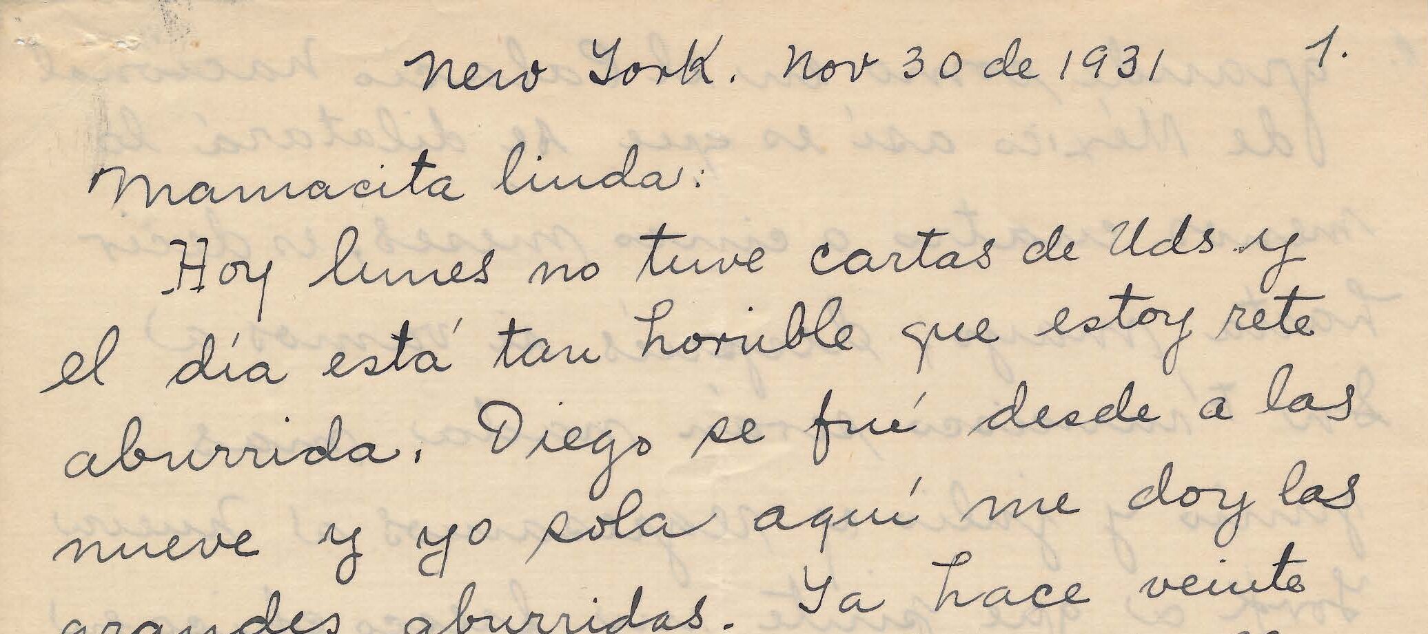 Handwritten letter on yellowed paper.