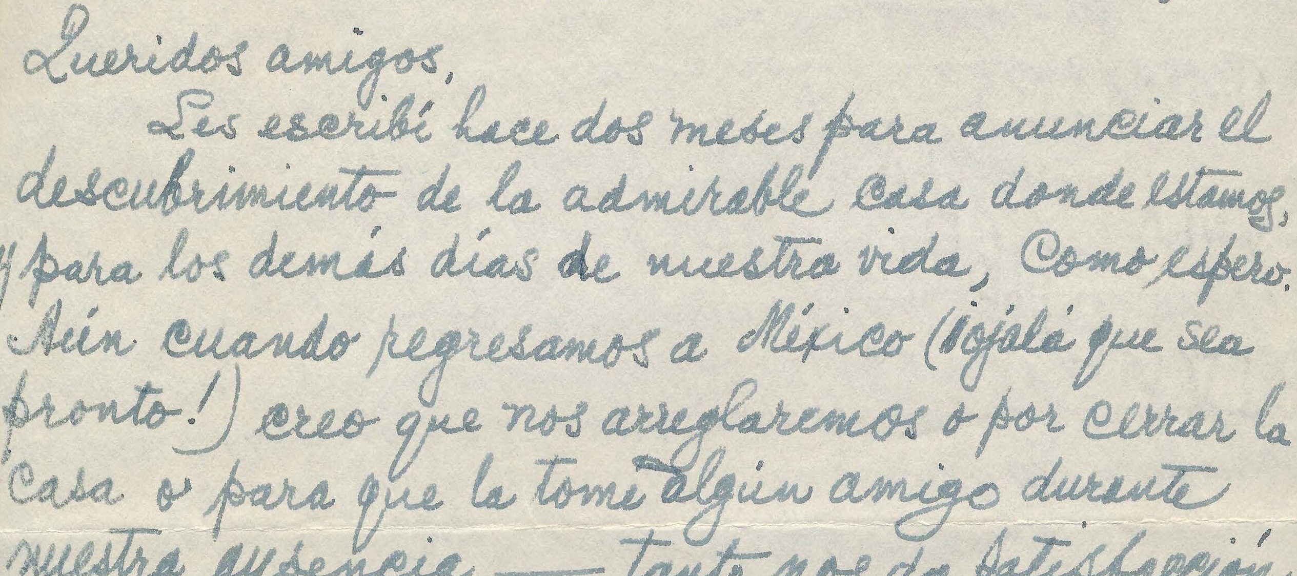 Handwritten letter on white paper with a personalized letterhead.