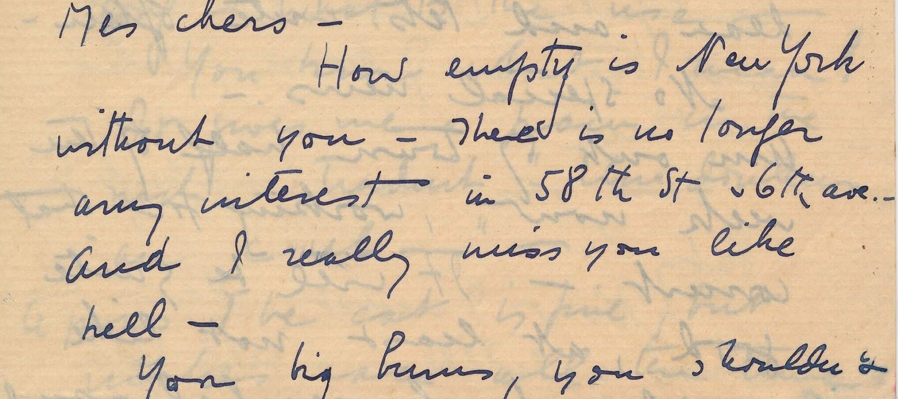 Handwritten letter on yellowed paper.