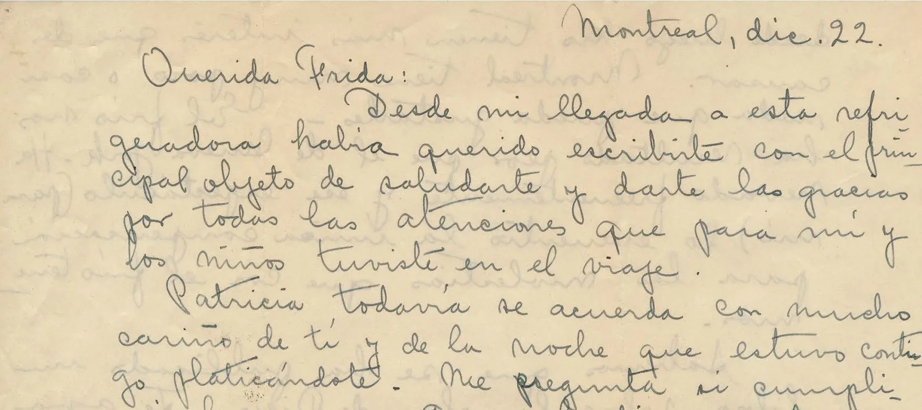 Handwritten letter on yellowed paper.