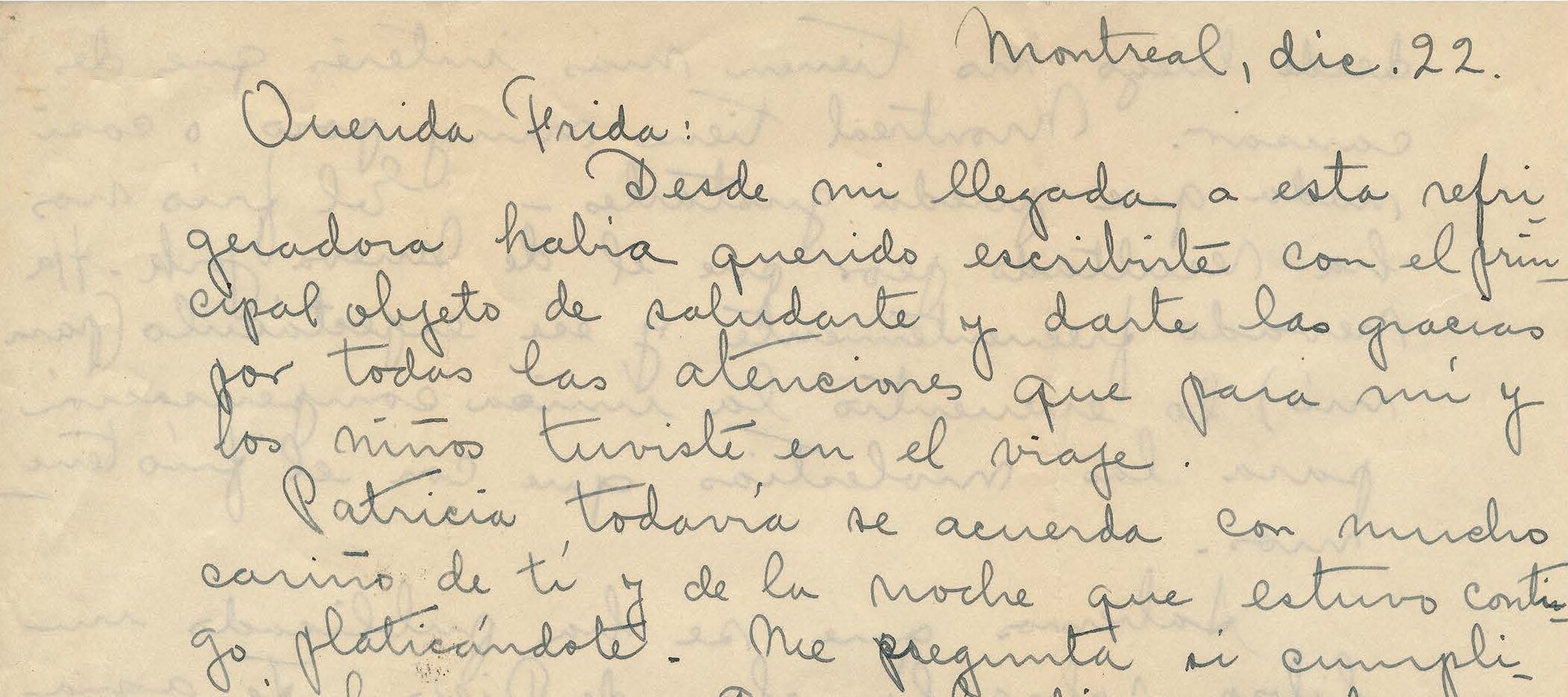 Handwritten letter on yellowed paper.