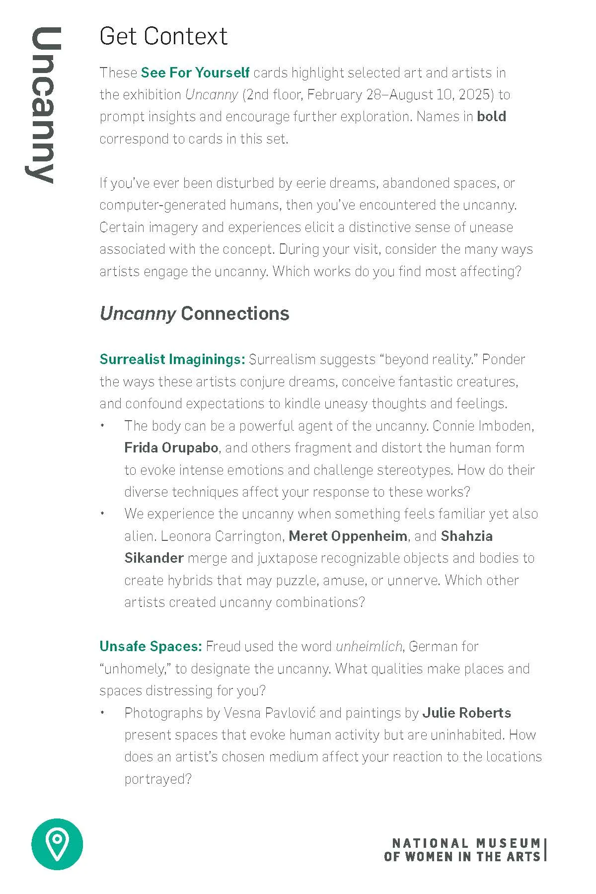 Thumbnail of Uncanny: Get Context See for Yourself card